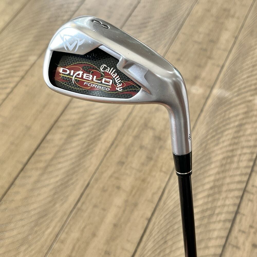 Callaway DIABLO FORGED Single 8 Iron Graphite Regular Shaft Mens RH 37"